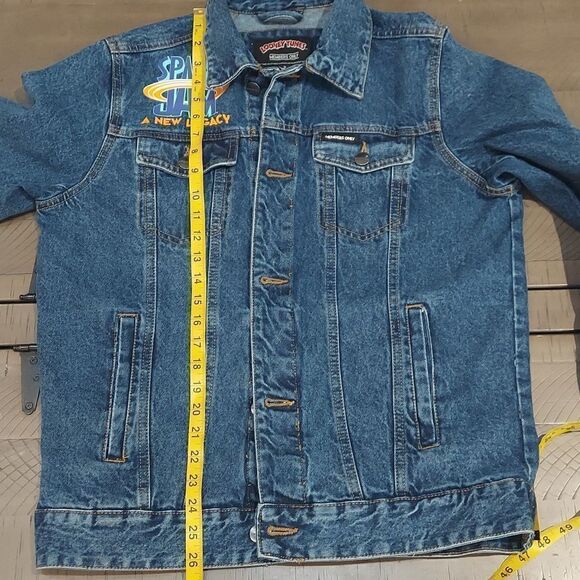 Members Only x Looney Tunes Space Jam Denim Jacket Sz S - Picture 8 of 9